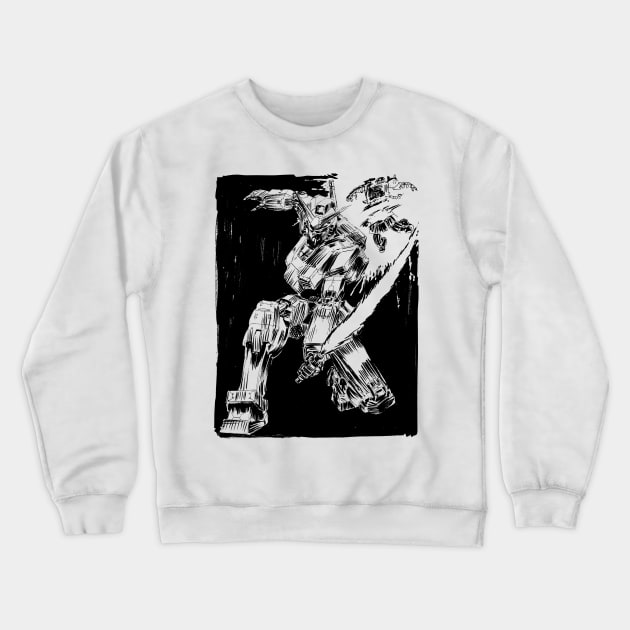 The White Devil of the Federation Crewneck Sweatshirt by Archonyto